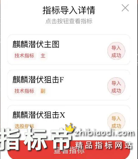麒麟潜伏狙击指标