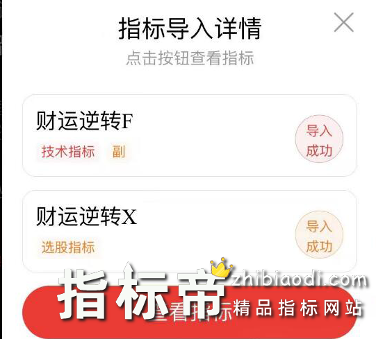 财运逆转指标