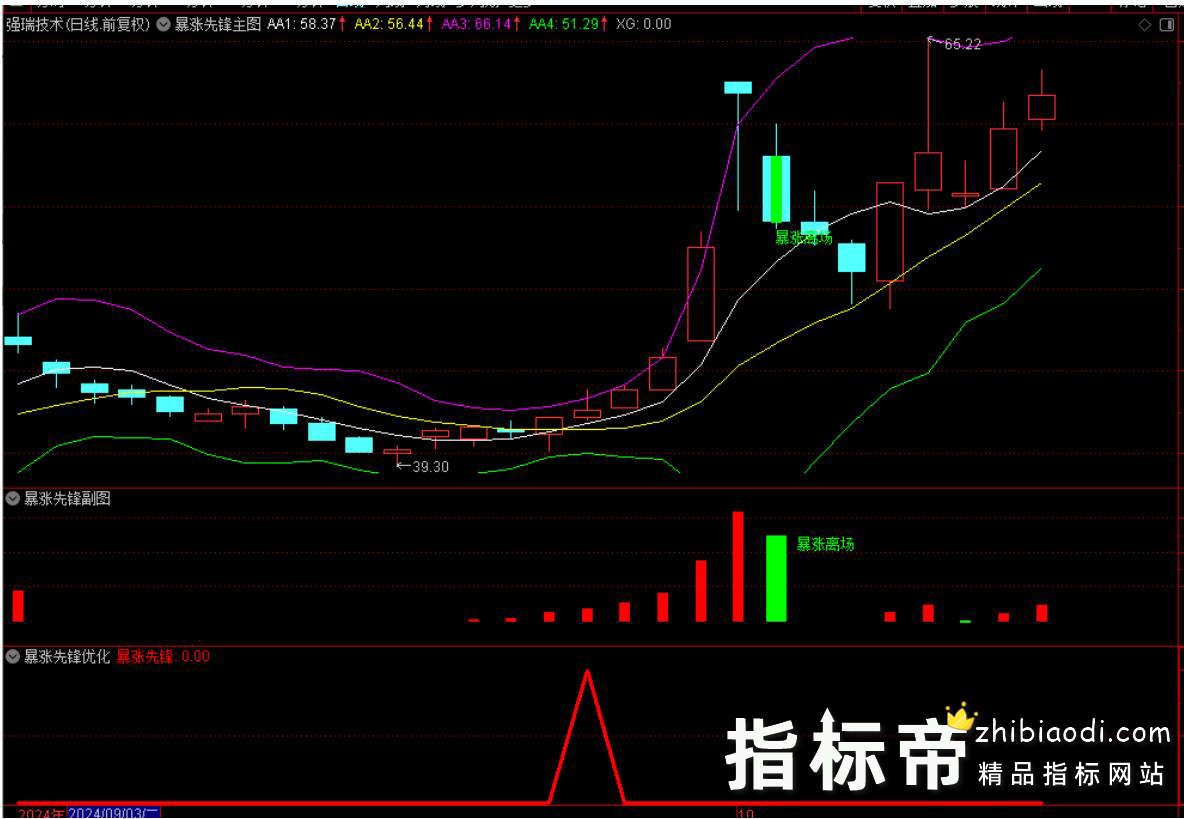 暴涨先锋指标
