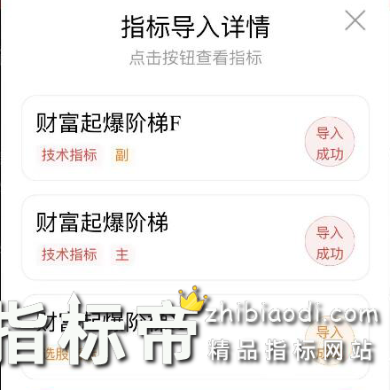 财富起爆阶梯指标