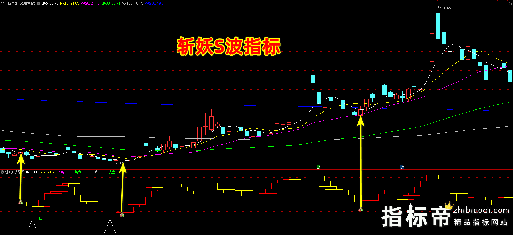 斩妖S波指标