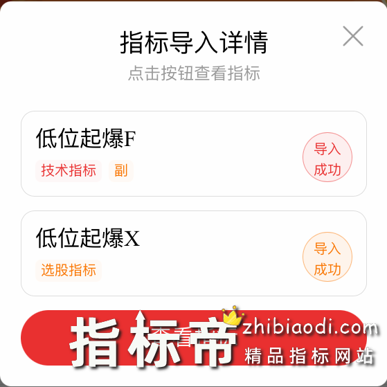 低位起爆指标