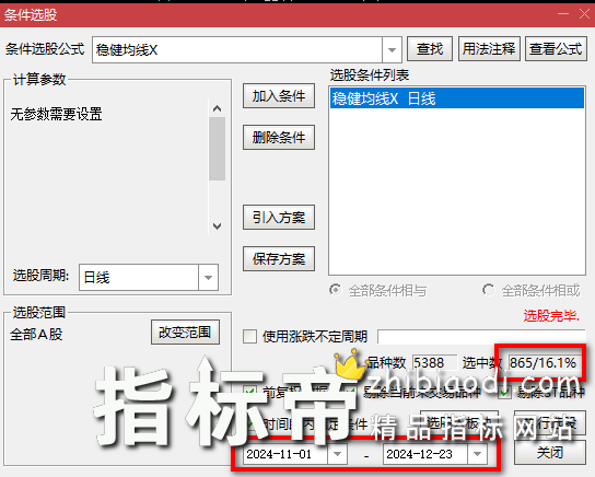 稳健均线指标