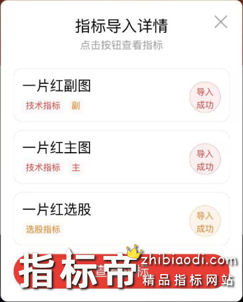 一片红指标