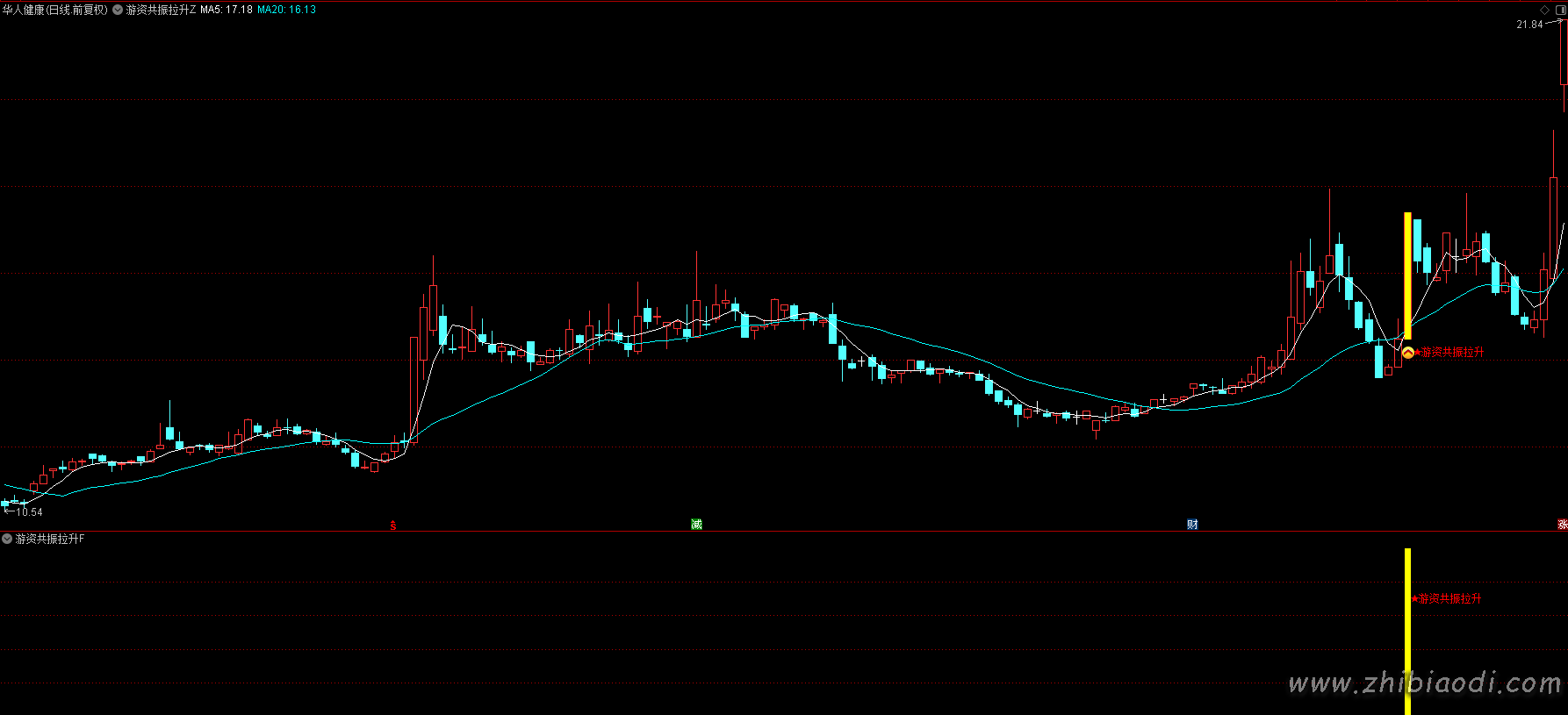 游资共振拉升指标