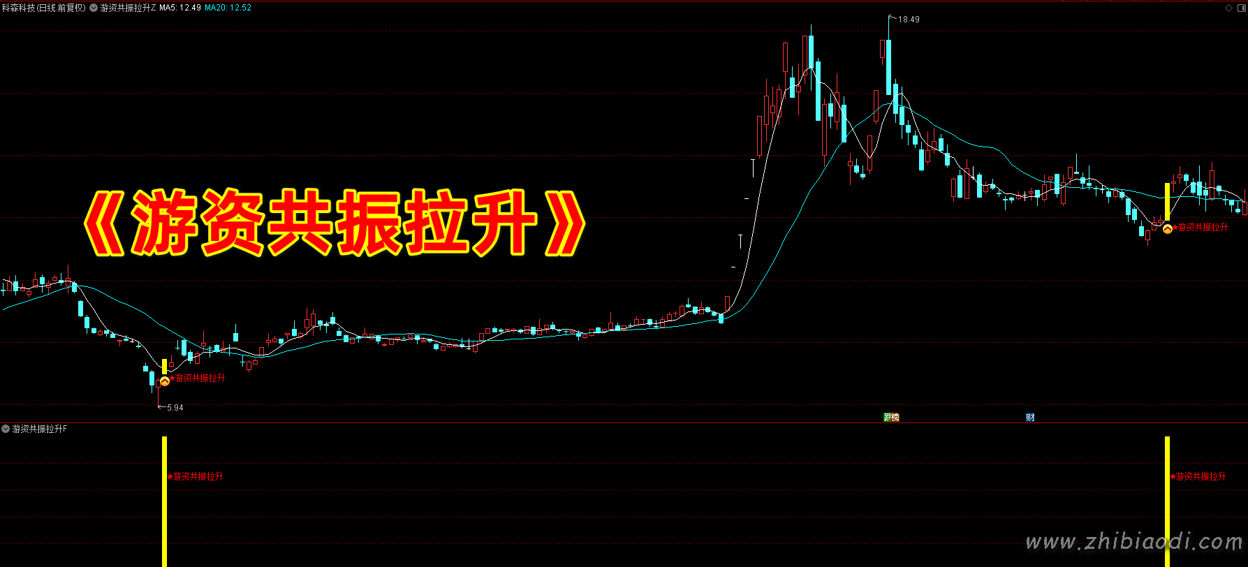 游资共振拉升指标