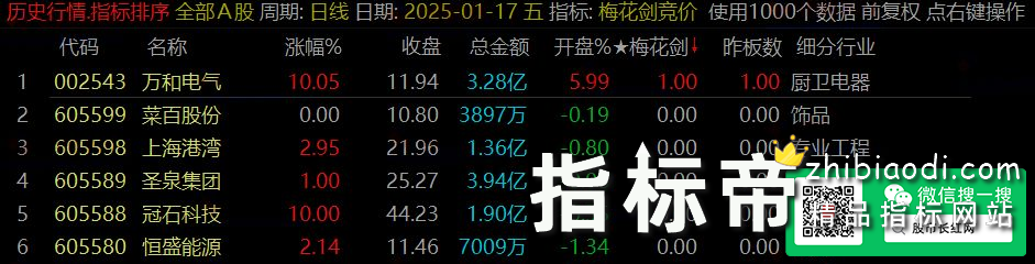 梅花太子剑指标