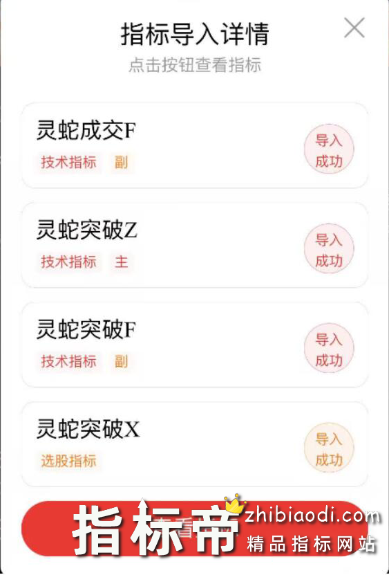 灵蛇突破指标