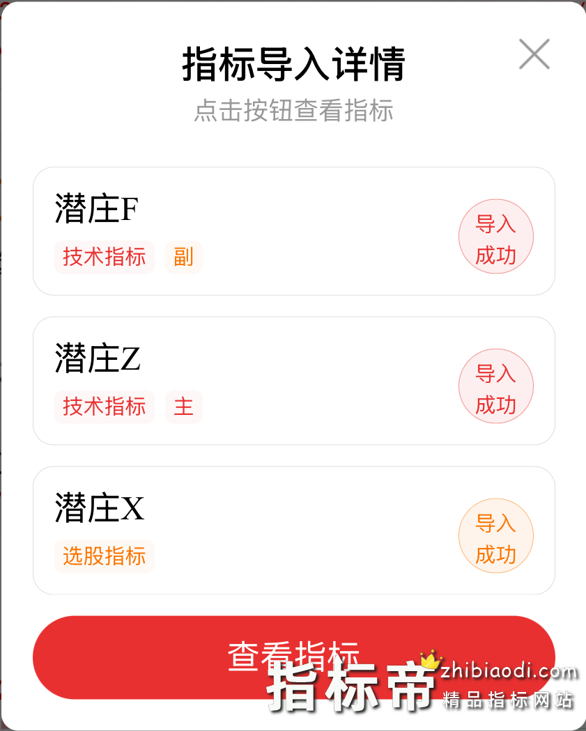 潜庄指标