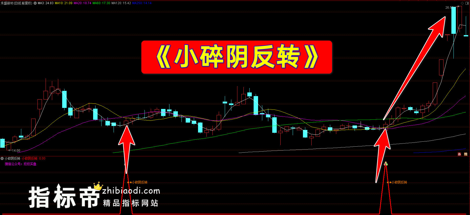 小碎阴反转指标