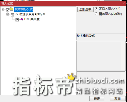 DMI集中度指标