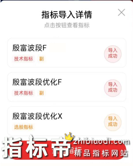 殷富波段指标
