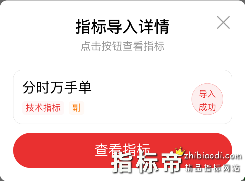 分时万手单指标