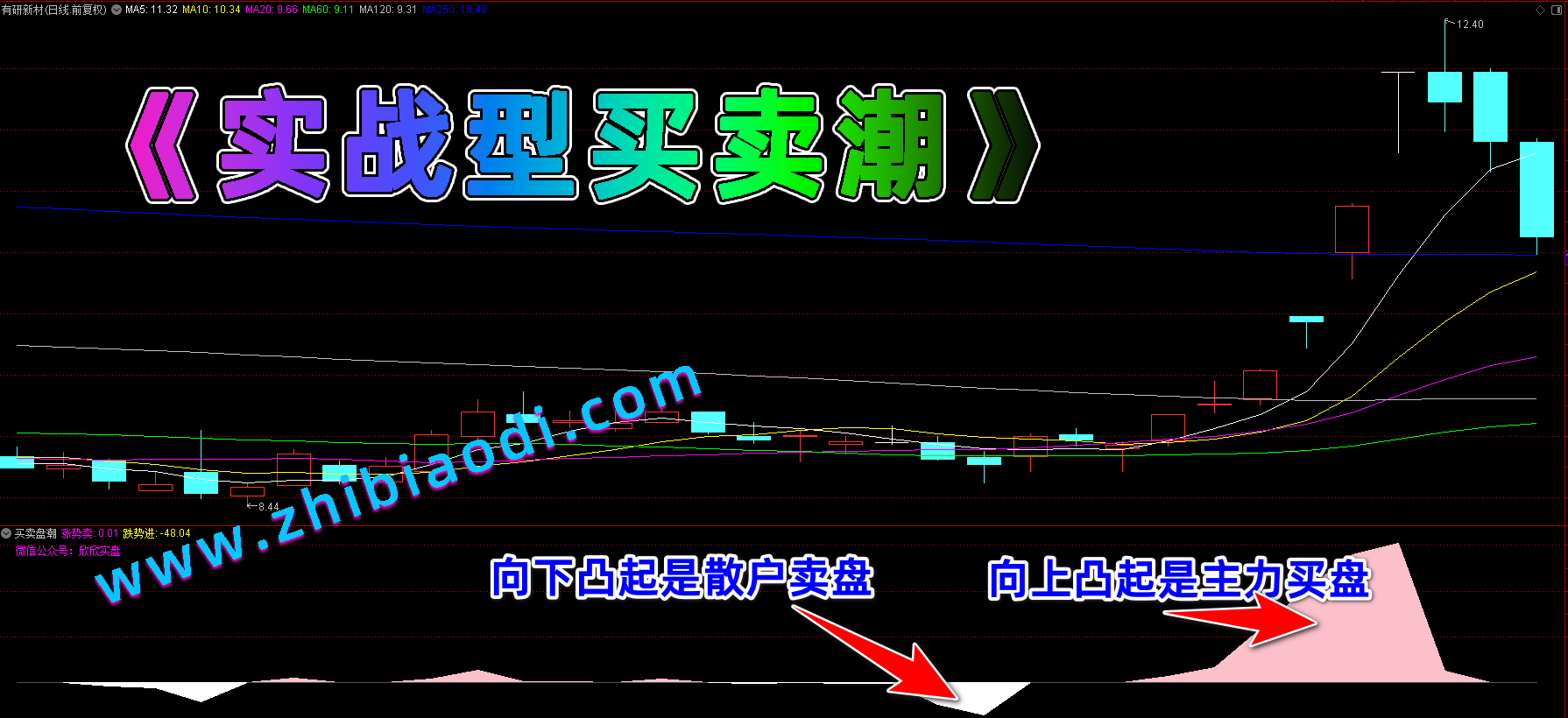 买卖盘潮指标