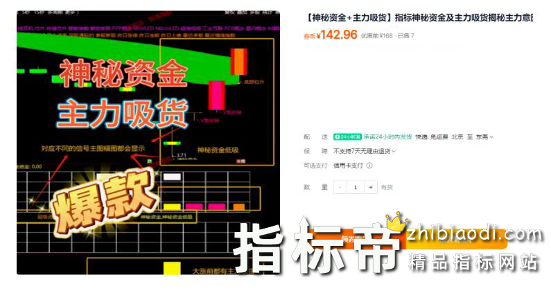 神秘资金和主力吸货指标