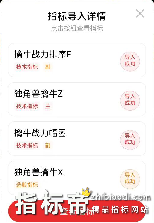 独角兽擒牛指标