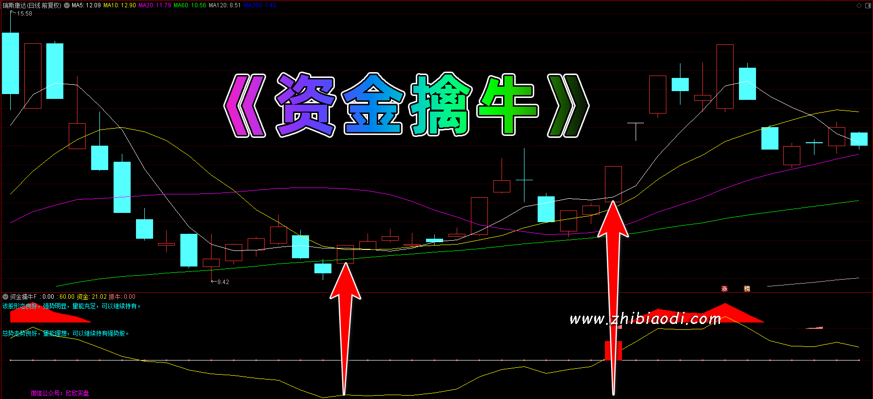 资金擒牛指标