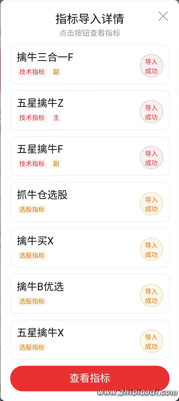 五星擒牛指标