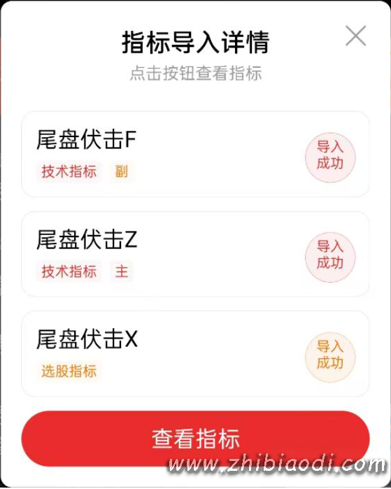 尾盘伏击指标