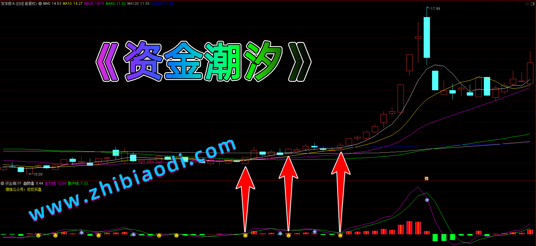 资金潮汐指标
