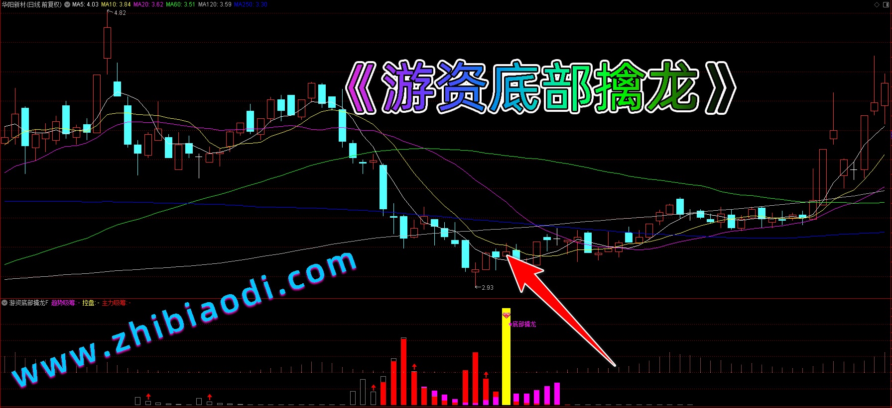 游资底部擒龙指标