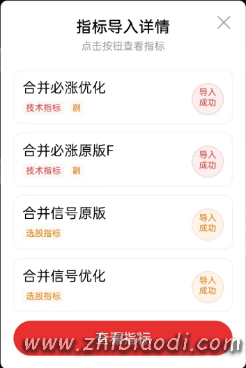 新合并必涨指标