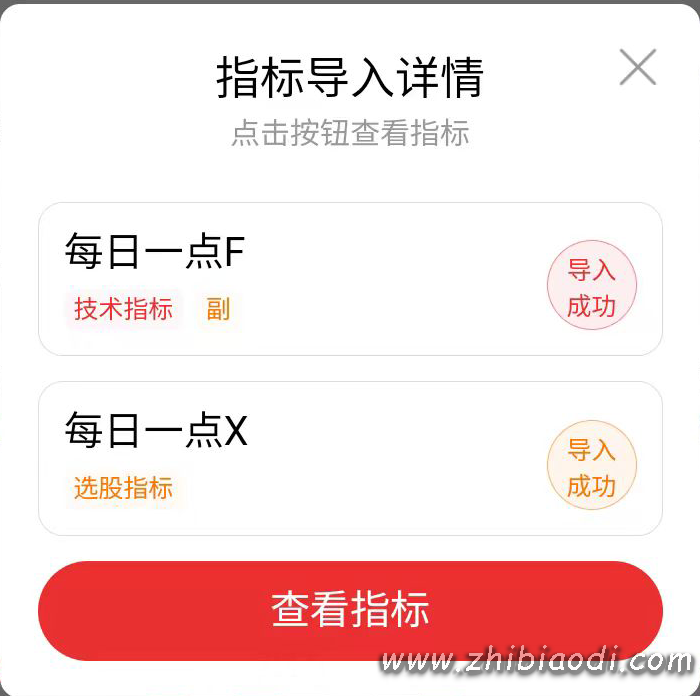 每日一点指标