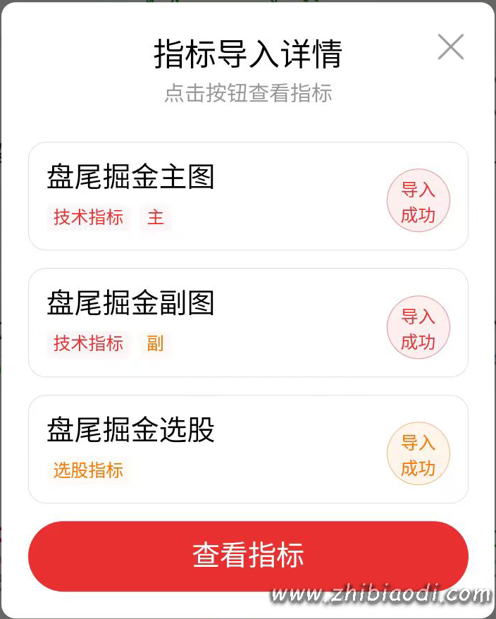 盘尾掘金指标