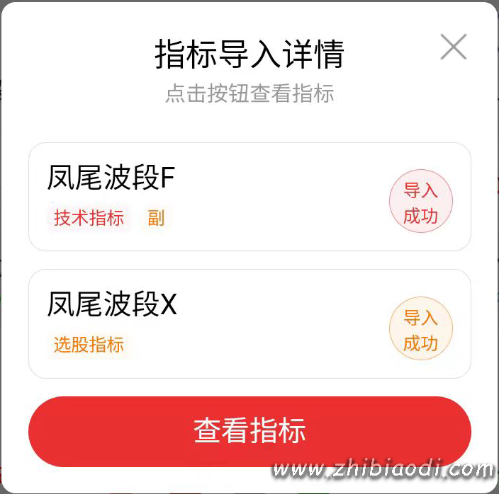 凤尾波段指标