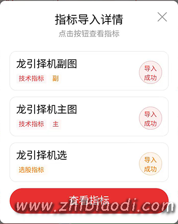 龙引择机指标