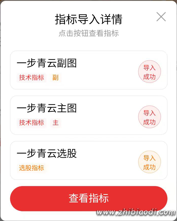 一步青云指标 一步青云指标