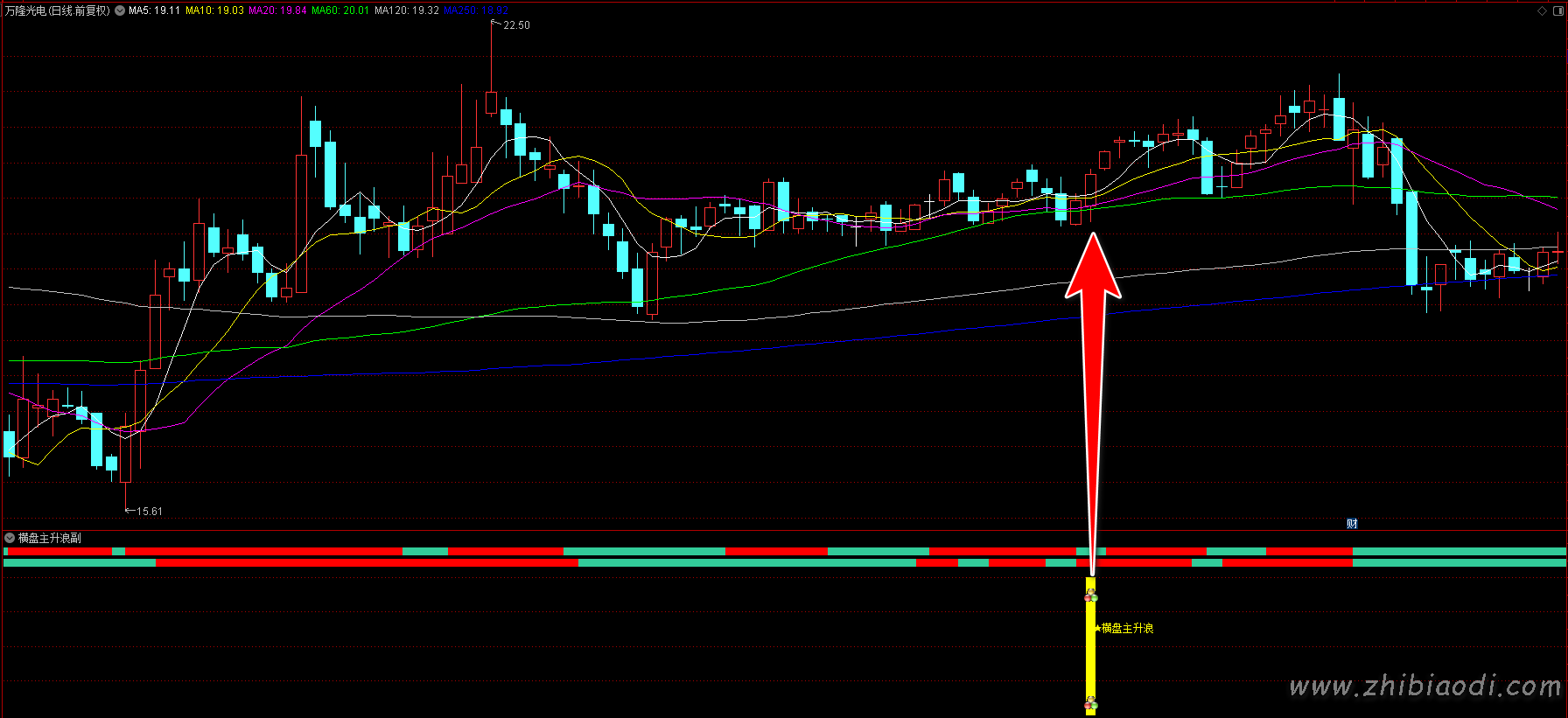 横盘主升浪指标 横盘主升浪指标