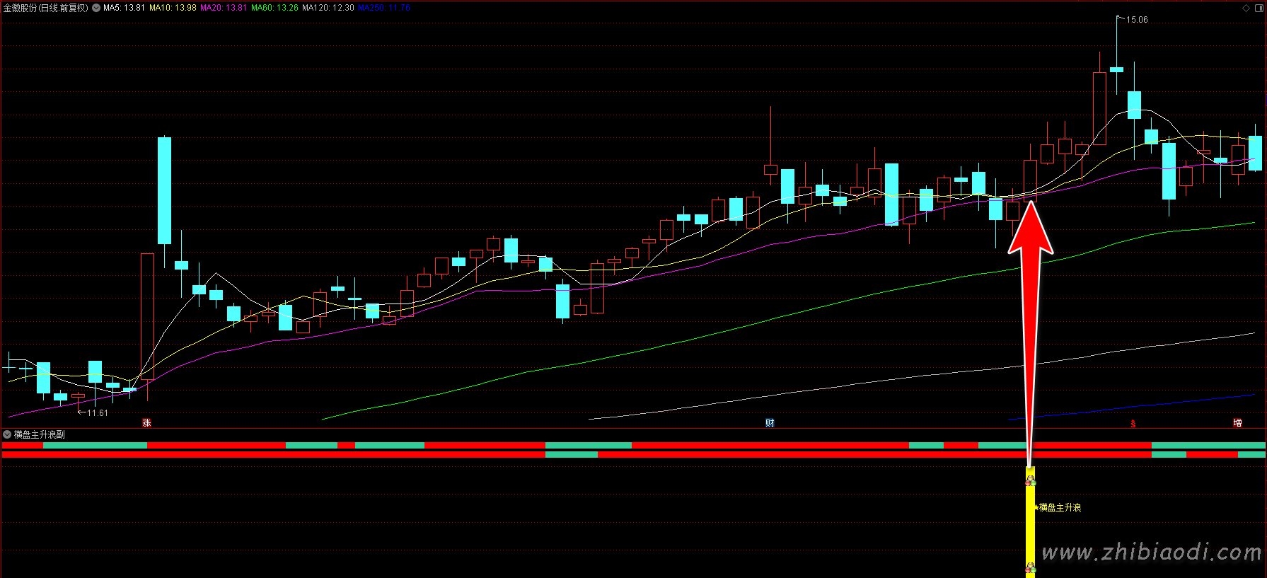 横盘主升浪指标 横盘主升浪指标