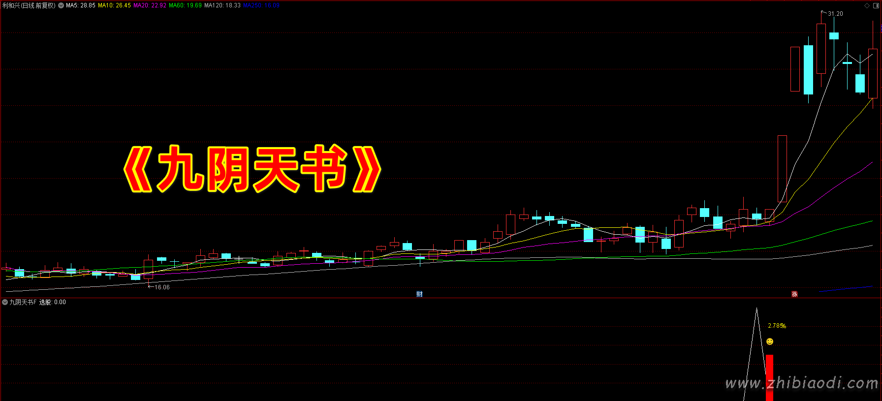 九阴天书指标 九阴天书指标