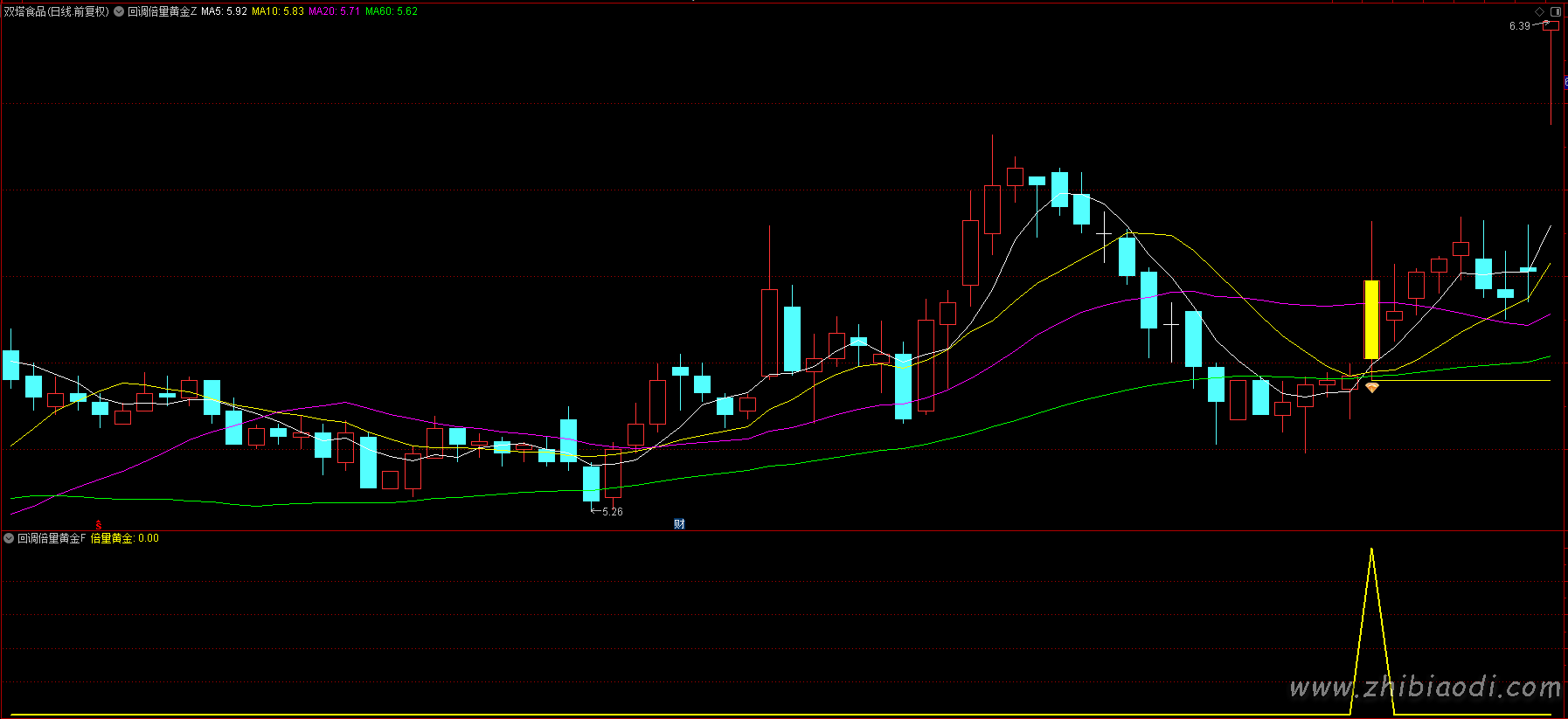 回调倍量黄金指标 回调倍量黄金指标