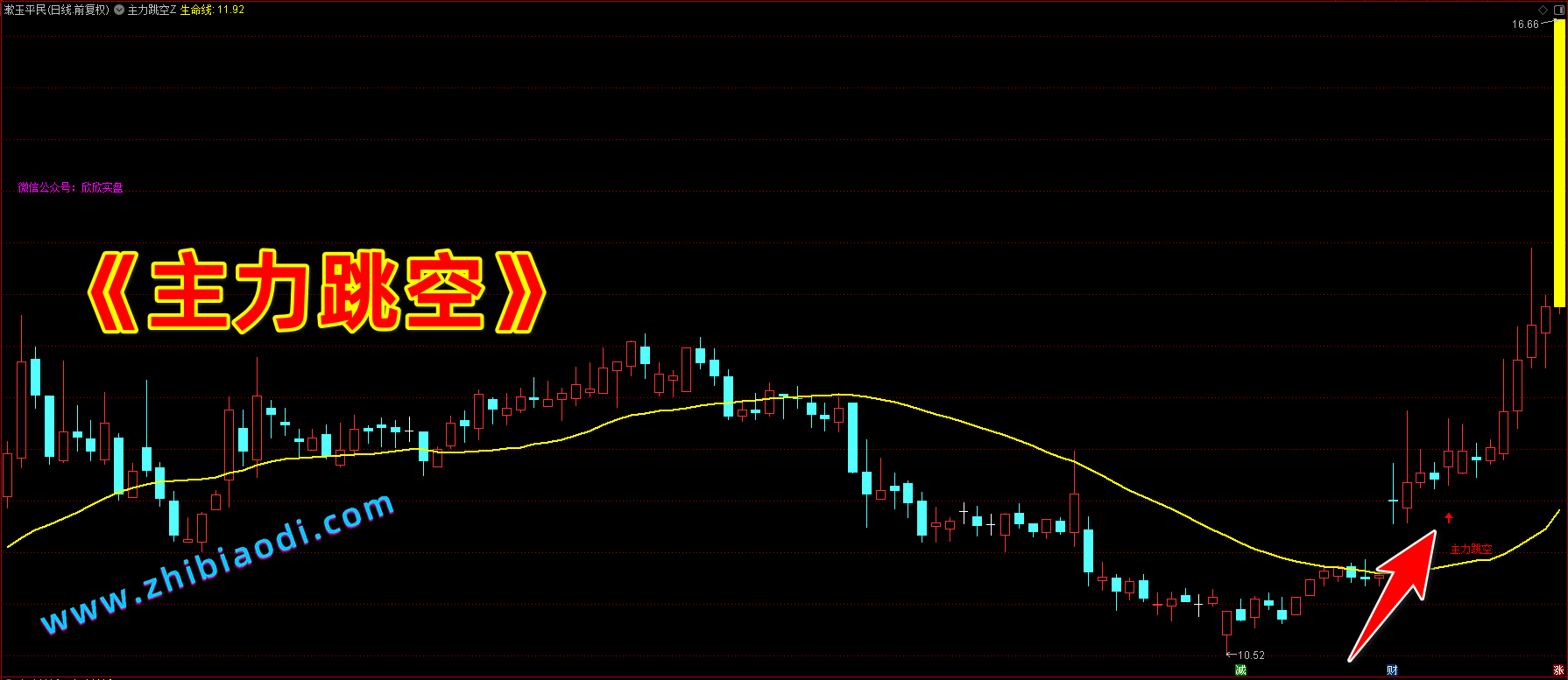 主力跳空指标 主力跳空指标