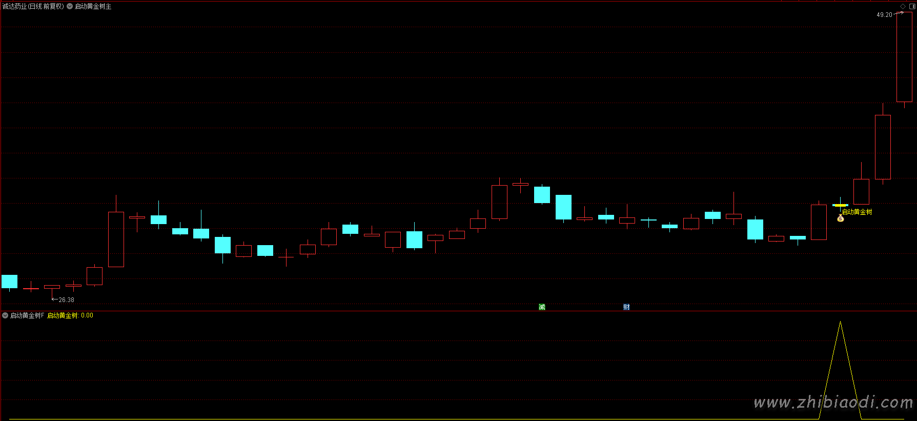 启动黄金树指标 启动黄金树指标