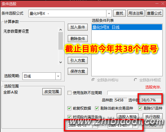 量化9号指标 量化9号指标