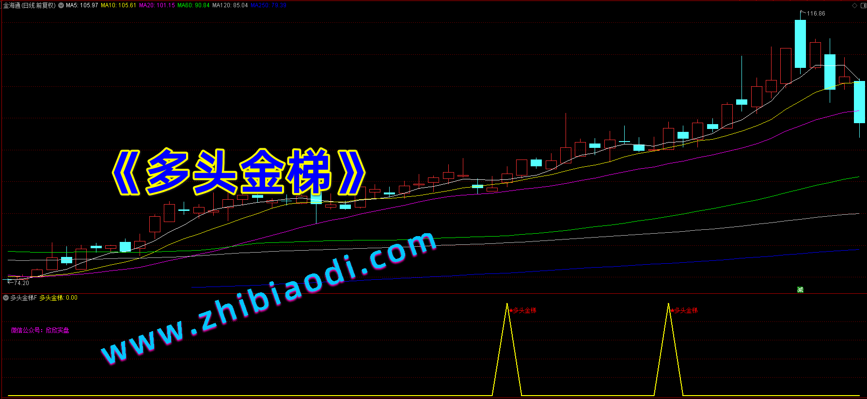 多头金梯指标