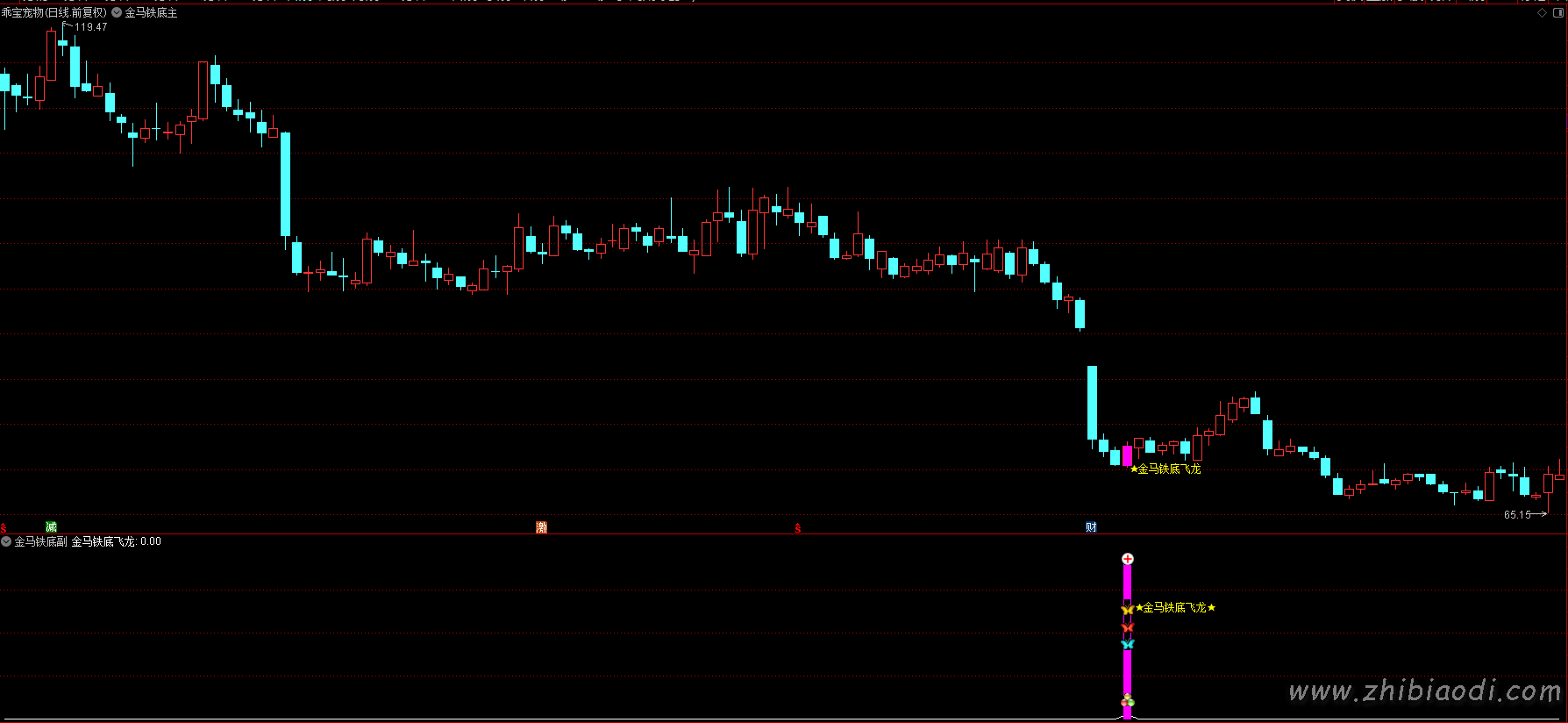 金马铁底飞龙指标