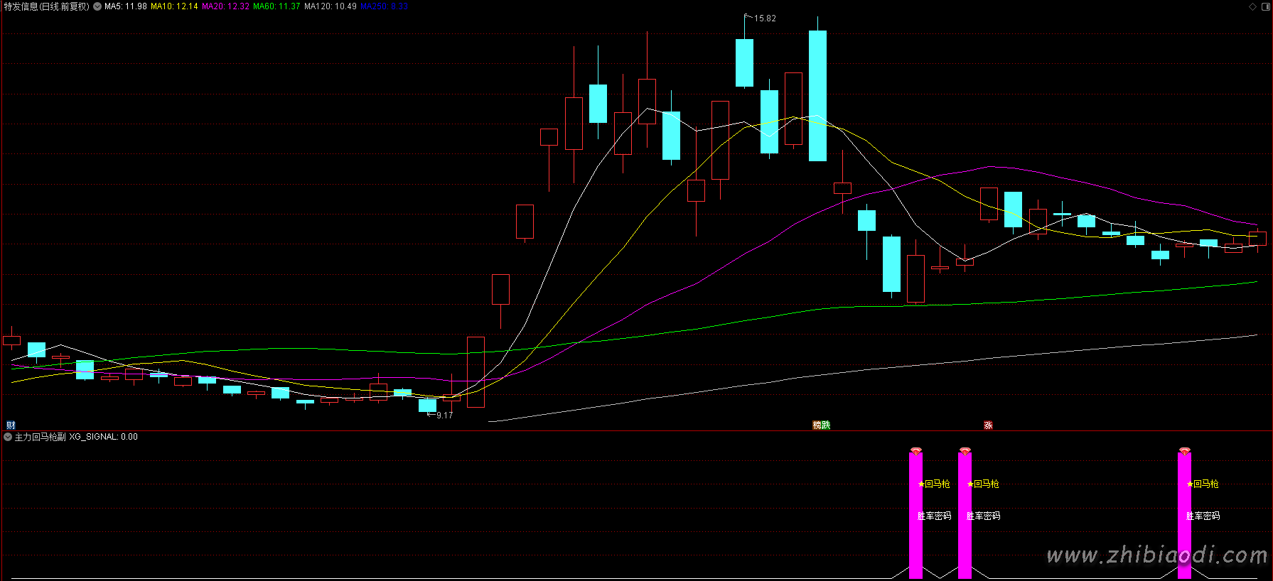 主力回马枪指标