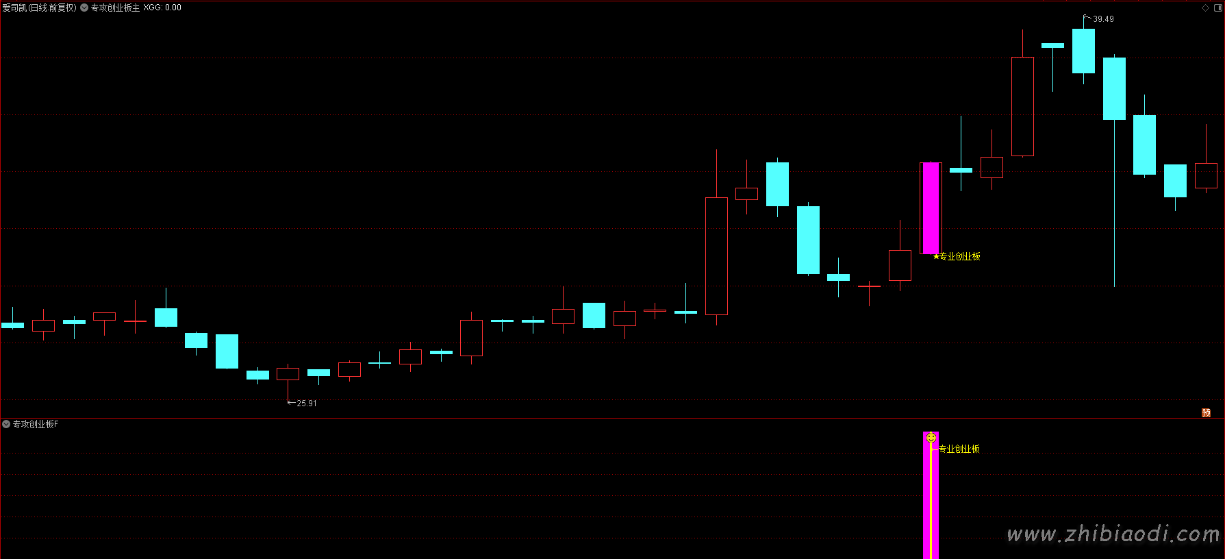 专攻创业板指标