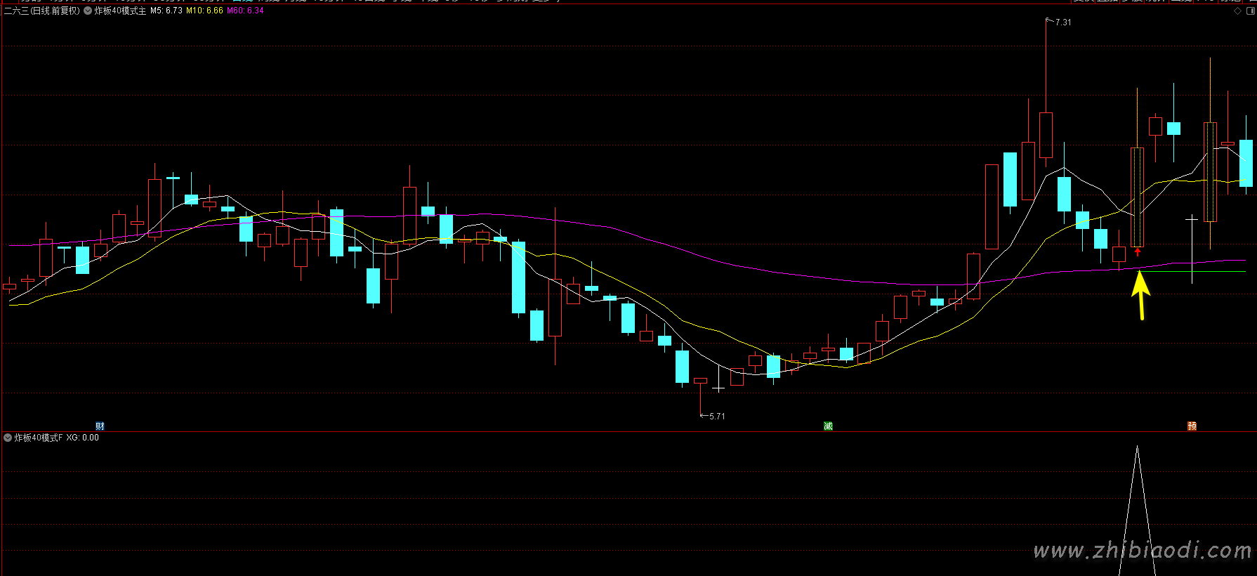 炸板40主升浪指标