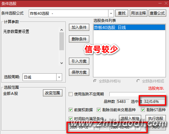 炸板40主升浪指标