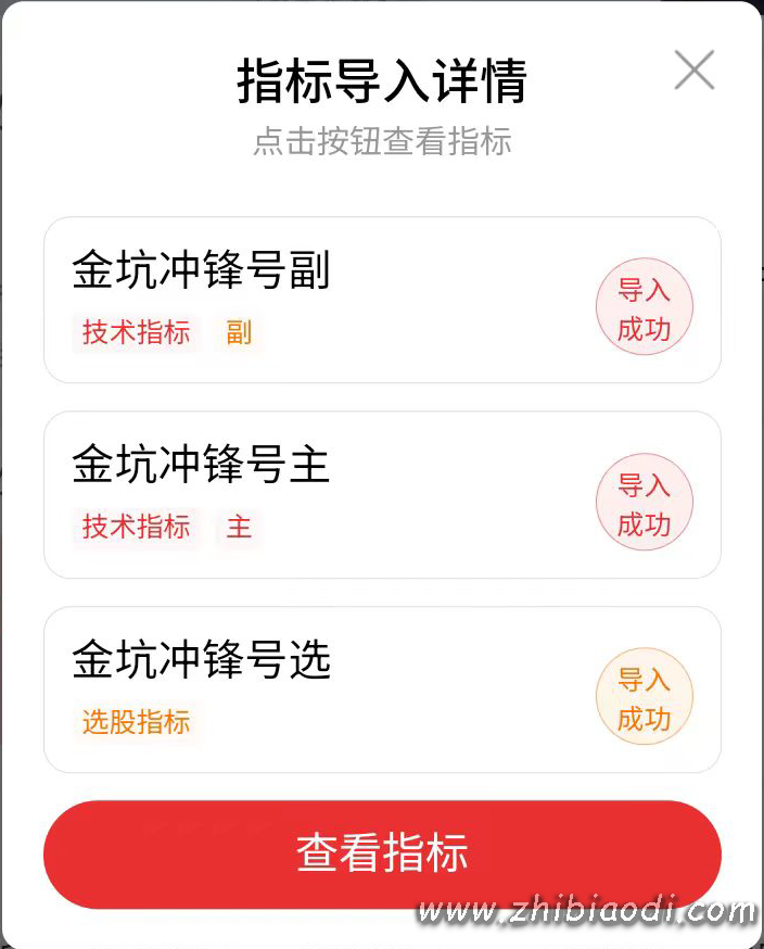 金坑冲锋号指标