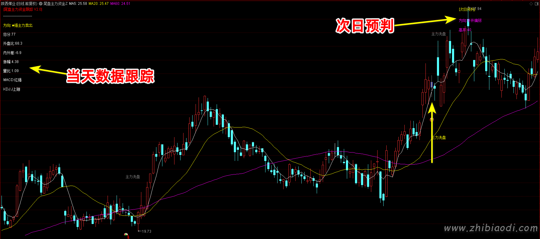 尾盘主力资金跟踪指标 尾盘主力资金跟踪指标