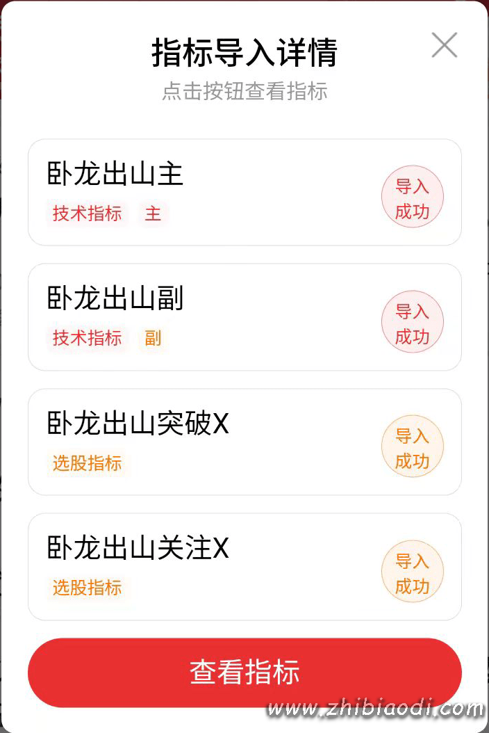 卧龙出击指标