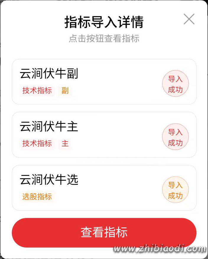 云涧伏牛指标