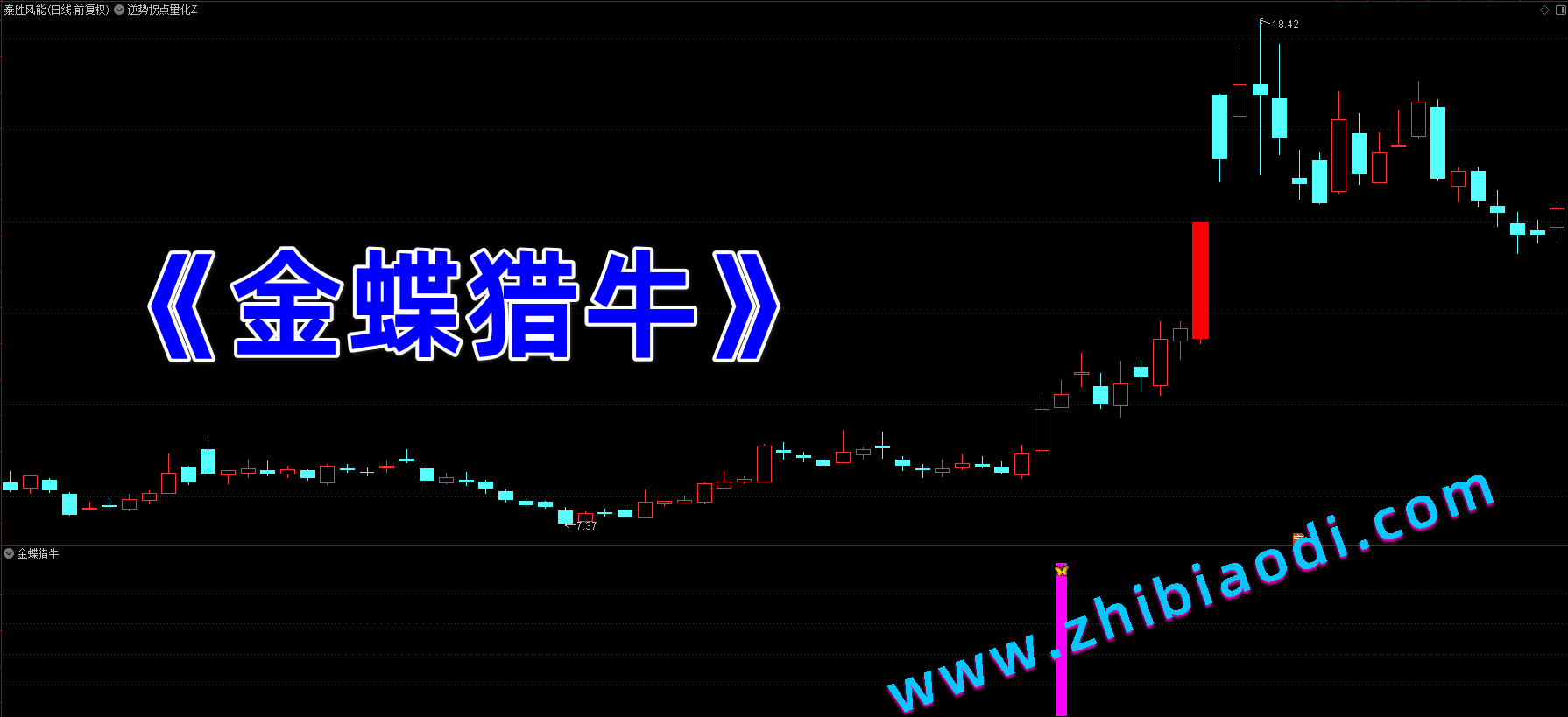 金蝶猎牛指标