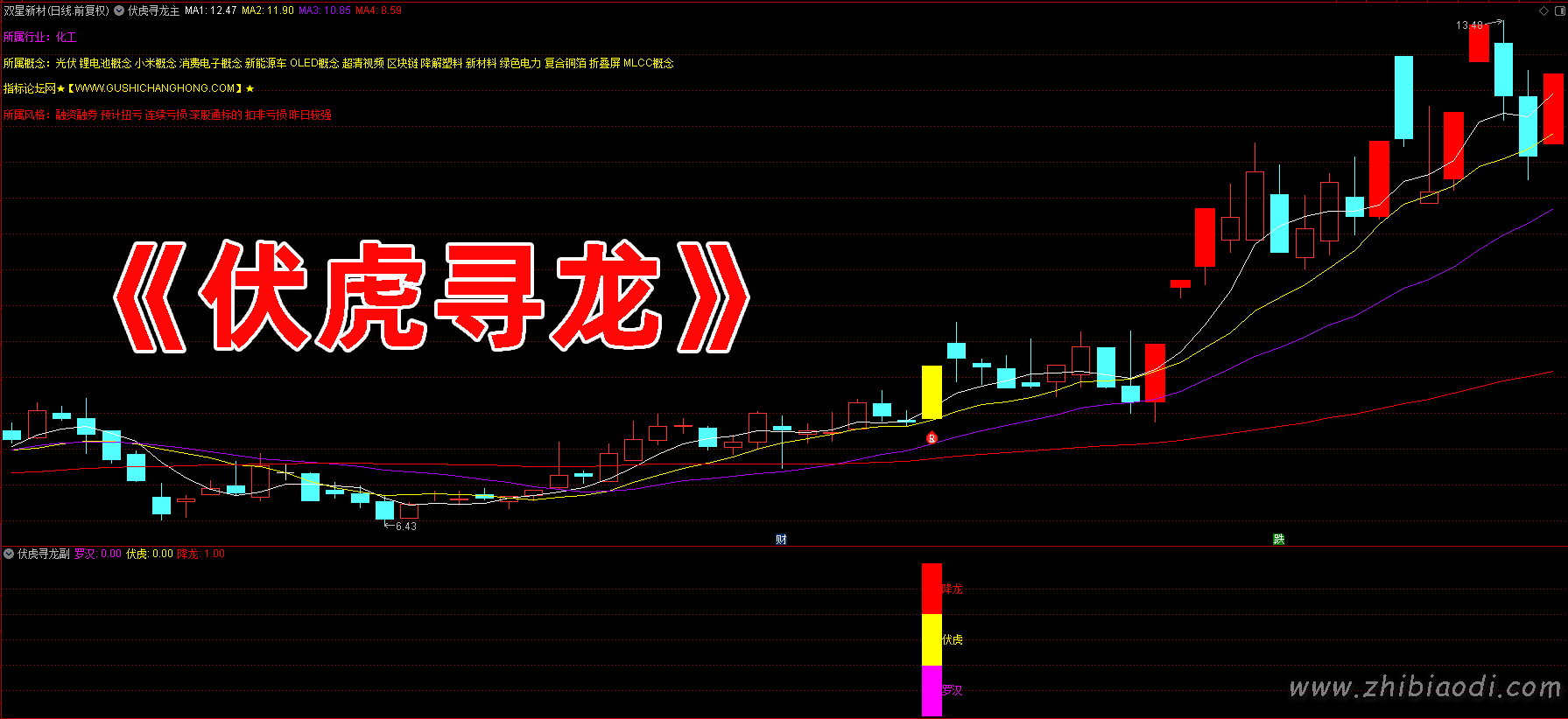 伏虎降龙指标 伏虎降龙指标